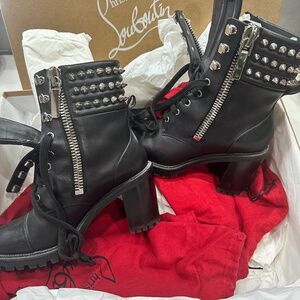 Christian Louboutin Winter Spike Boots 38.5